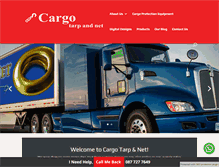 Tablet Screenshot of cargotarpandnet.co.za
